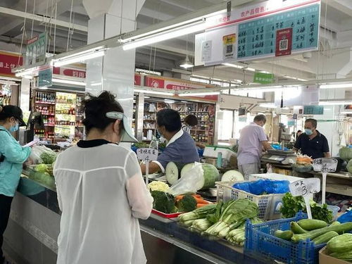 走,买菜去 这个街道的 小菜场 正式回归
