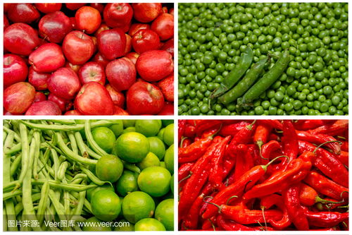 食品系列系列 新鲜水果和蔬菜拼贴food colage series. collage of fresh fruit and vegetables photo