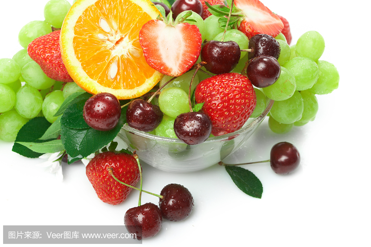 新鲜水果的静物